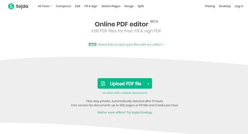 crear marcadores en pdf online