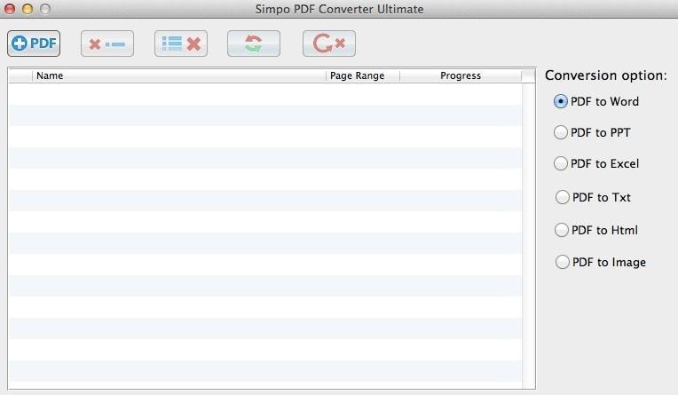 Simpo PDF Converter Ultimate for Mac