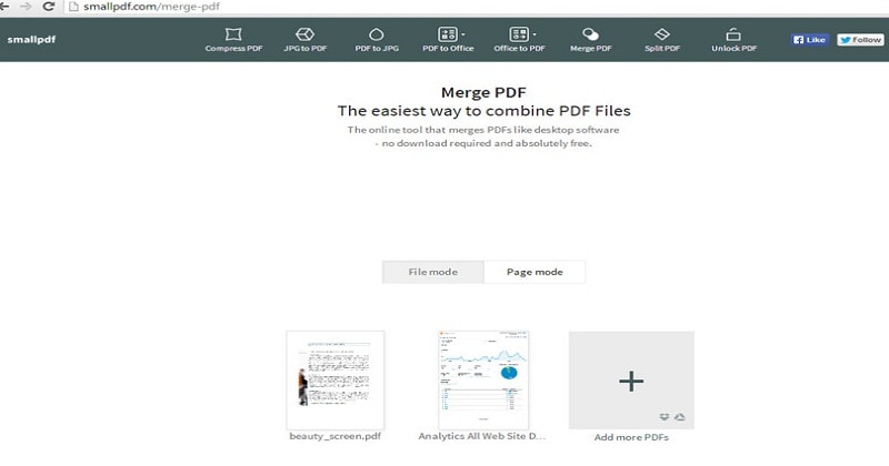 merge pdf online