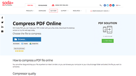 compress pdf online