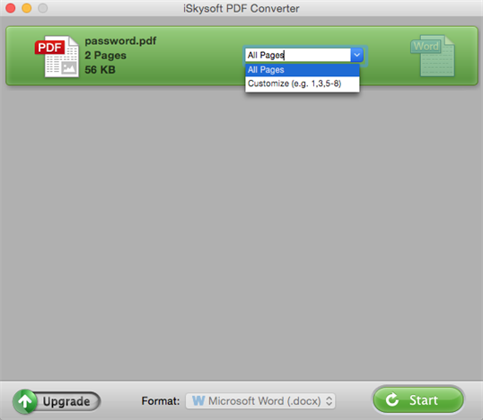 start pdf-converter