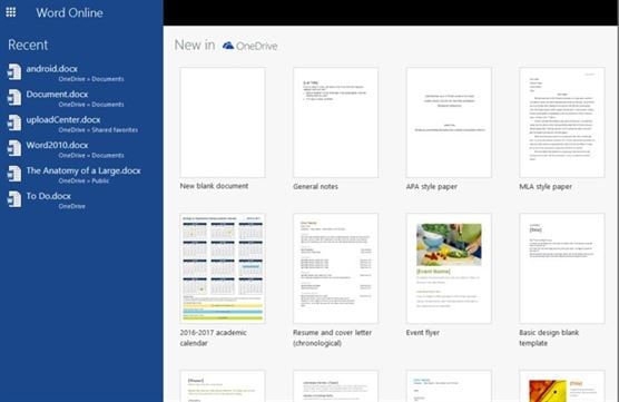 microsoft word editeur en ligne