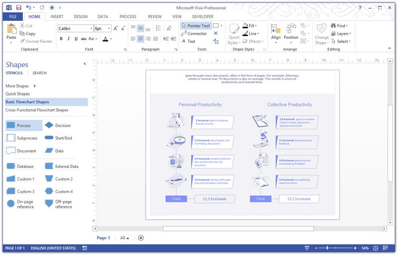 convert pdf to visio