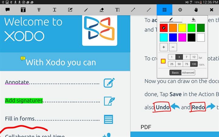 How to annotate on Google Chrome with the extension