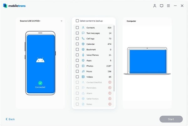 open tbe backup window