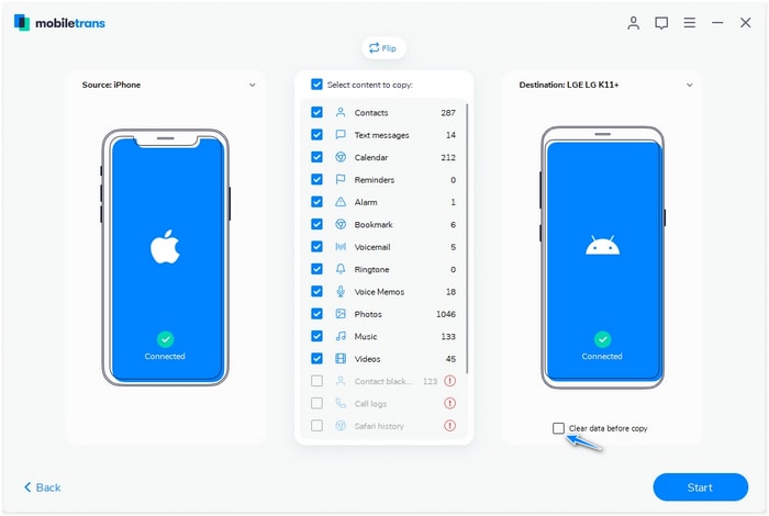 como transferir contactos de icloud a android