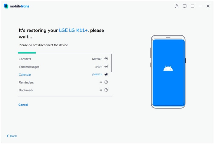 transferir datos de icloud a android