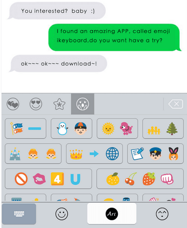 Classic Theme Emoji Keyboard