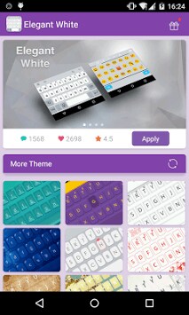 Emoji Keyboard OS9 White