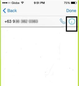 add contacts to iphone  from messages