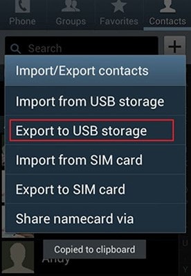 backup Android to SD card