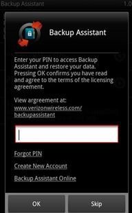 download the backup assistant app