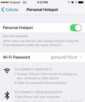 access hotspot