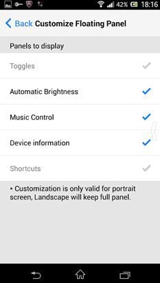 Control Panel – Smart Toggle