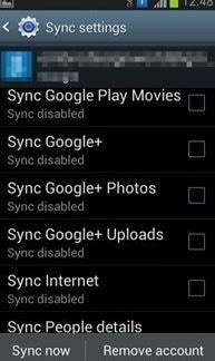 disable other sync options