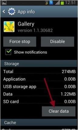 remove auto backup photos from Android