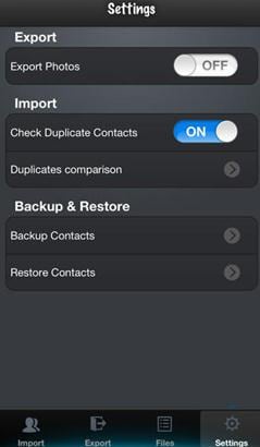 Export My Contacts