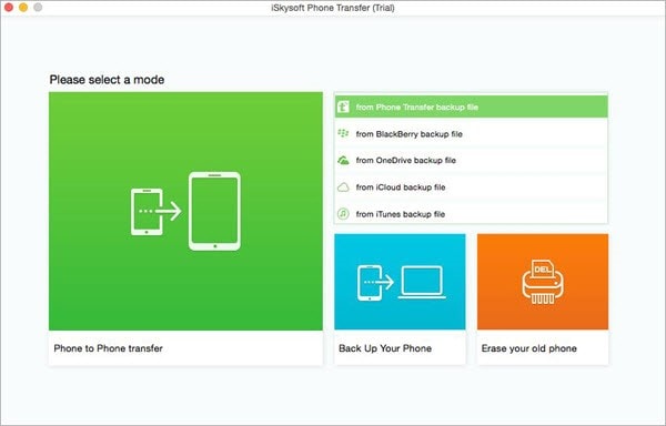 How to Restore Contacts iPhone from Phone Transfer Backup