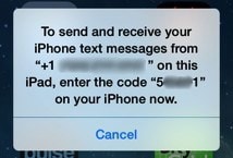 get imessage from iPhone to iPad