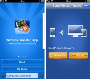 wireless transfer app