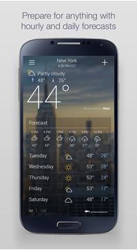 Yahoo Weather App