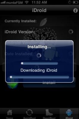 install iDroid