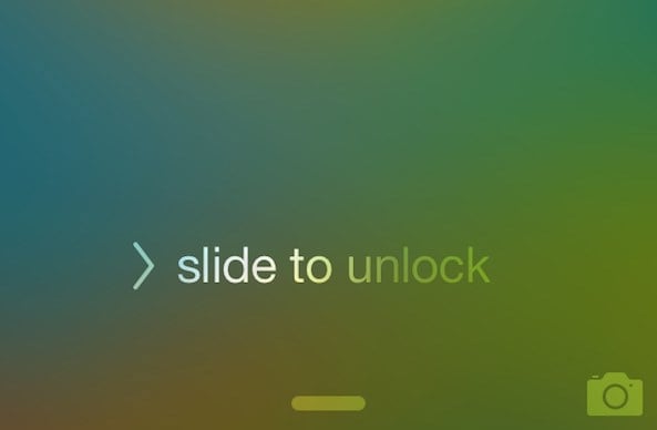 slide to unlock