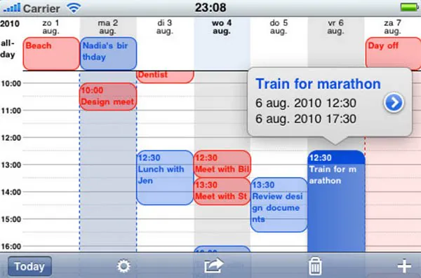 See a More Detailed Calendar 