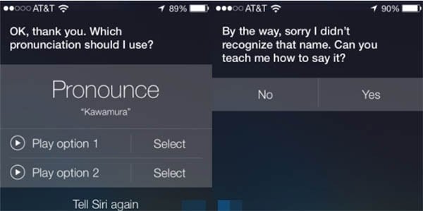 Teach Siri to Pronounce Words