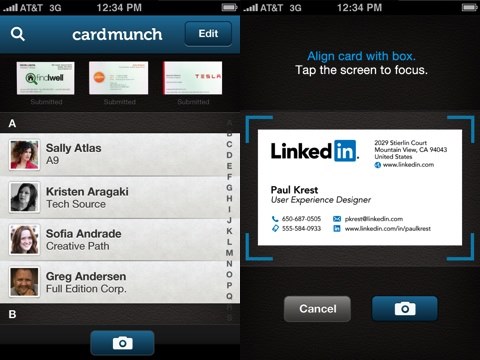 LinkedIn CardMunch