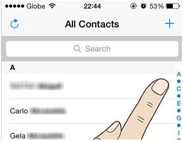 merge contacts on iphone and ipad