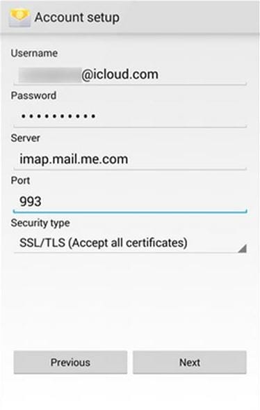 setup your IMAP server