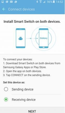 install the Samsung Smart Switch
