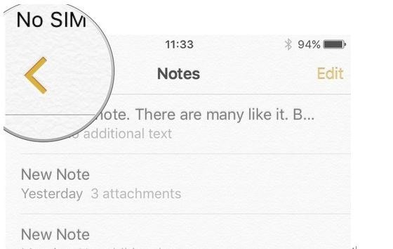 sync note from iPhone to iPad