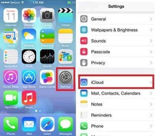 transfer contacts from icloud to iphone