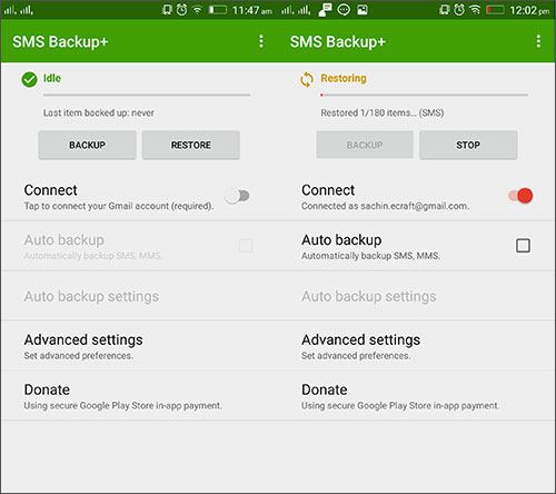 app to transfer android data sms backup +