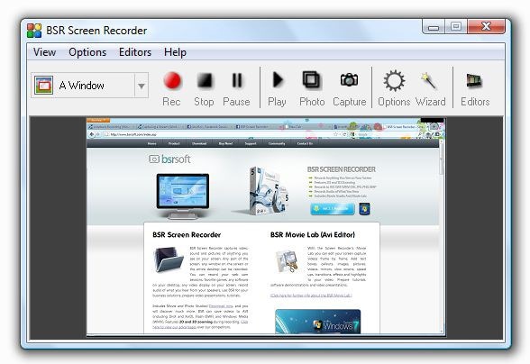 bsr screen recorder