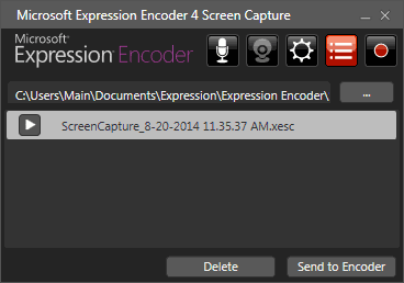 microsoft expression screen capture for mac