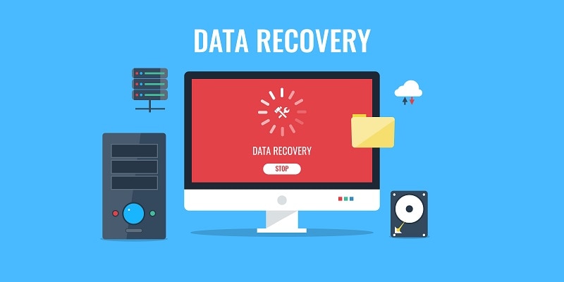 data-recovery-vector