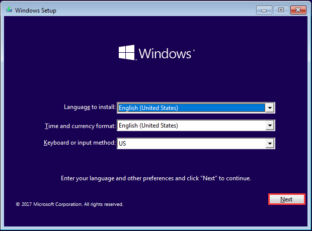 hard disk format for windows 10