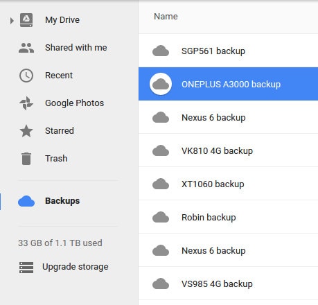 google-backup