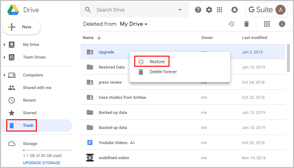 how-to-empty-google-drive-trash-4