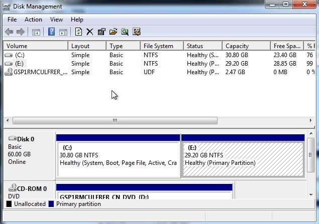 partition hard drive without formatting