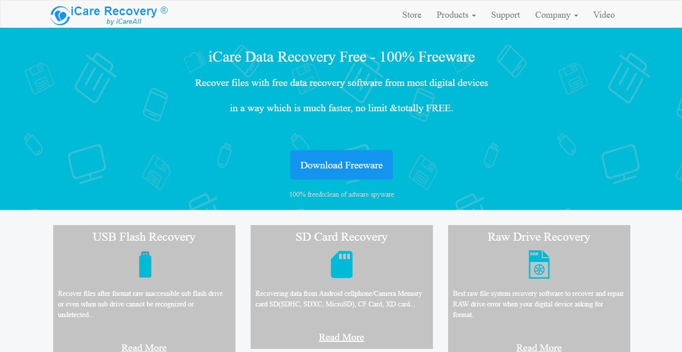 icare data recovery