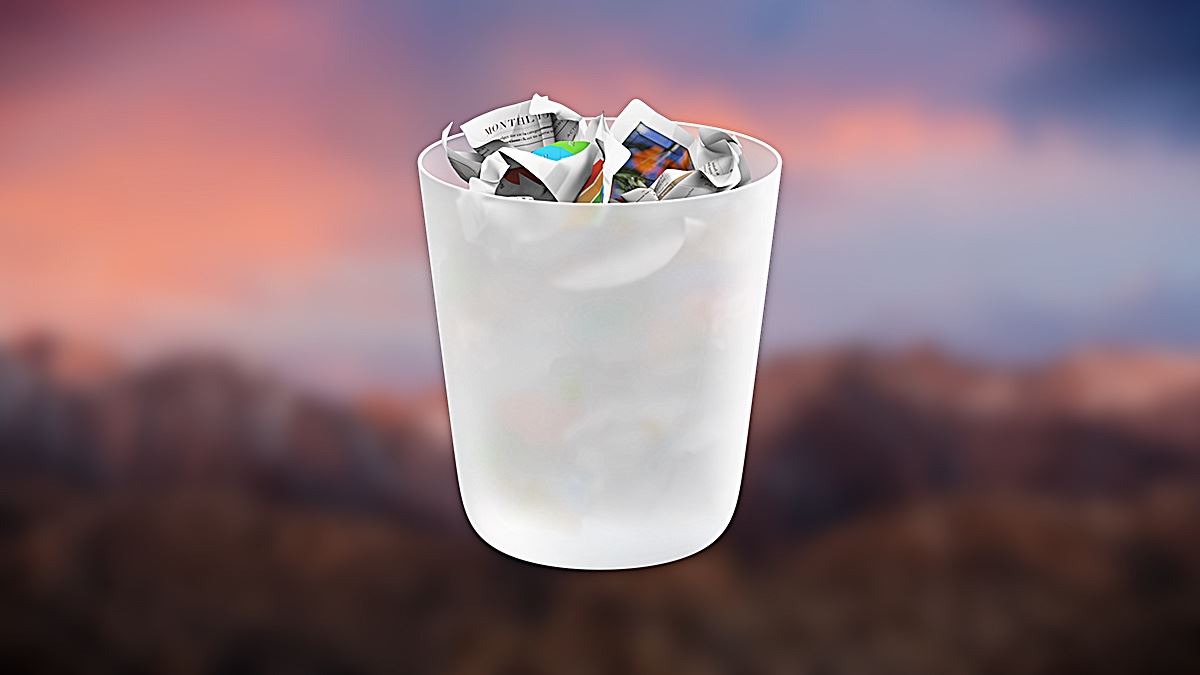 trash icon mac