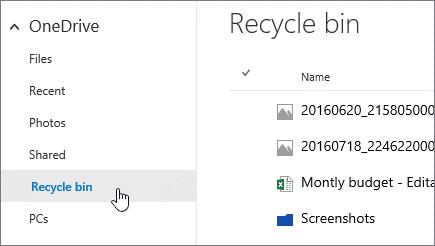 one-drive-recyclebin