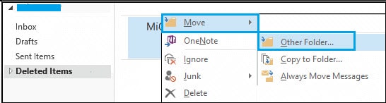 recover deleted emails in outlook