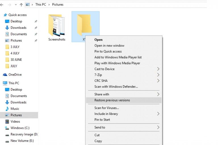 recover deleted files from trash pc