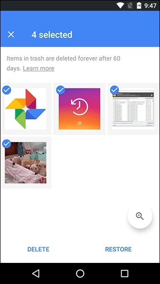 how to recover deleted snapchat on google