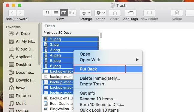 how to find documents on mac with words in documet